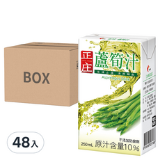 光泉 正庄蘆荀汁 250mL X 24入, 48入