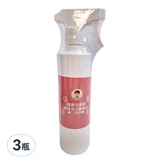 BUBUBOSS 微酸性次氯酸水, 不含酒精/重金屬/防腐劑, 適用於嬰幼兒, 台灣製造, 500ml, 3瓶