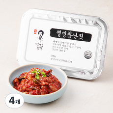 김정숙젓갈 웰빙창난젓, 300g, 4개