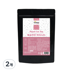 티마드 복숭아맛 아이스티 파우더, 1kg, 1개입, 2개