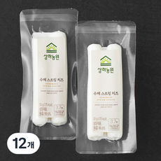 상하농원 수제 스트링 치즈, 50g, 12개