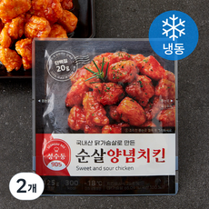 성수동905 순살 양념치킨 (냉동), 125g, 2개