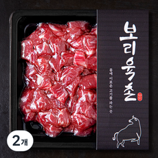 보리육촌 국내산 소고기 양지 세절 국거리용 (냉장), 2개, 250g