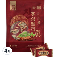 한삼인 홍삼젤리 진, 200g, 4개 200g, 4개