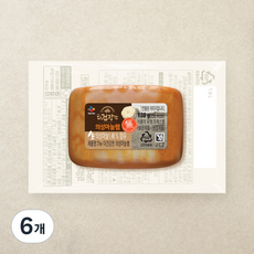 더건강한 의성마늘햄, 130g, 6개