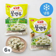 동원 개성 감자물만두 (냉동), 600g, 6개