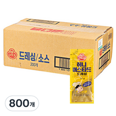 오뚜기 허니머스타드, 12g, 800개