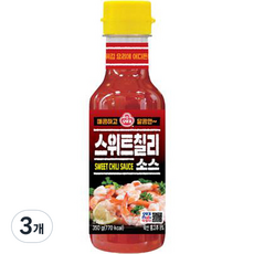 오뚜기 스위트칠리소스, 3개, 350g