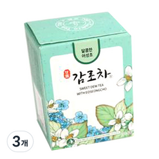 감로700 유기농 달콤한 어성초 감로차, 1g, 12개입, 3개