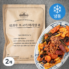 훠궈야 소고기 마라샹궈 (냉동), 335g, 2개