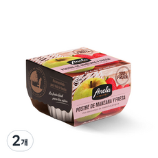 아넬라 생과일 프리미엄 디저트 과일퓨레 2p, 딸기, 200g, 2개
