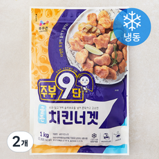 주부9단 목우촌 골든 치킨너겟 (냉동), 1kg, 2개