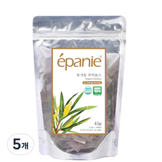 에빠니 유기농 루이보스차 삼각망 티백, 1.5g, 30개입, 5개