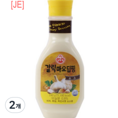 오뚜기 갈릭마요 딥핑소스, 2개, 240g