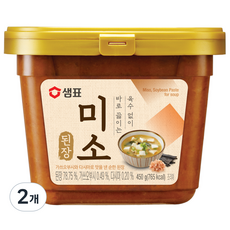 샘표 미소된장, 450g, 2개