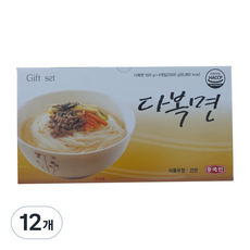 풍국면 다복면 선물세트, 500g, 12개