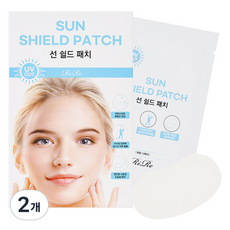 리르 선 쉴드 패치 5회분, 10g, 2개