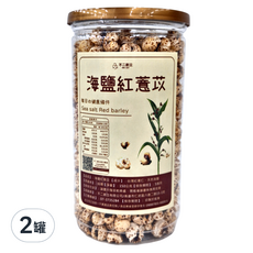 Oneway 不二創立 海鹽紅薏苡, 150公克, 台灣產, 天然海鹽, 150g, 2罐