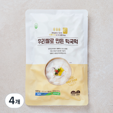 공덕농협농산물가공사업소 우리쌀로 만든 떡국떡, 500g, 4개