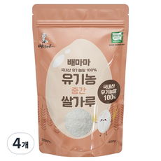 Baemama 米糊粉, 400g, 中筋米粉, 4個