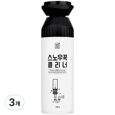 깔끔대장 스노우꾹 클리너, 340g, 3개