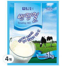 담터 벤딩밀덕용1kg 분말, 1kg, 4개