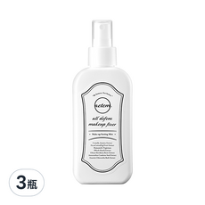 aetem 全效定妝噴霧, 微霧化水光控油, 含積雪草與北美金縷梅萃取物, 150ml, 3瓶