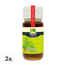 彩花蜜 台灣龍眼蜜, 擁有無添加認證 SGS多項檢驗 蜜香清香入口清甜, 700g, 2瓶