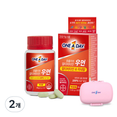 원어데이 멀티비타민 우먼 60정 + 알약케이스 세트, 2개