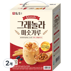 담터 그래놀라 미숫가루 50p, 1kg, 2개