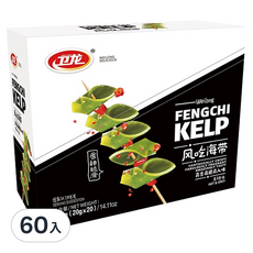 衛龍 風吃海帶, 滑脆爽口 香辣 海洋鮮味, 60入, 20g