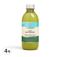 더바디샵 페어 배쓰 블렌드 입욕제 겸 바디워시 프루티향, 250ml, 4개