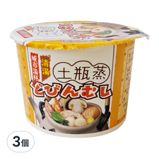CITYSOUP 城市湯杯 清湯土瓶蒸, 日式湯品, 豐富蔬菜與海鮮, 即沖即食, 10g, 3個