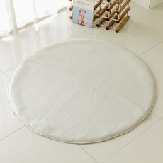 신생아원형러그