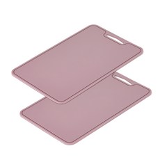 젊은이마켓 실리콘 도마 2p, 인디핑크