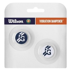 Wilson 法網 Logo 避震器, 2個裝, 藍色, 1組