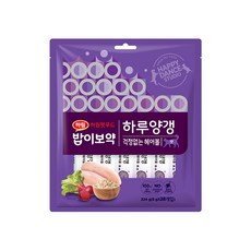 하림펫푸드 밥이보약 하루양갱 걱정없는 헤어볼 짜먹는 고양이 간식, 닭고기, 224g, 1개 - 하루양갱