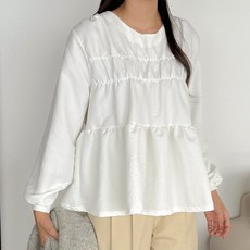 봉봉스토리 여성용 아이슬레이 임산부 블라우스