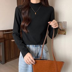 반폴츠  여성용 닷이프 소프트 컬러 반폴라 티셔츠 