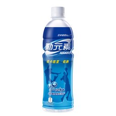 AQUARIUS 動元素 運動飲料, 600ml x 24瓶, 日本銷售No.1, 低熱量, 低鈉, 適度補充電解質