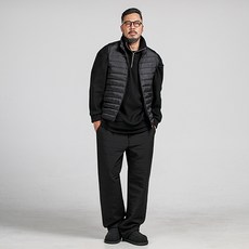 男款小立領輕量保暖科技羽絨背心