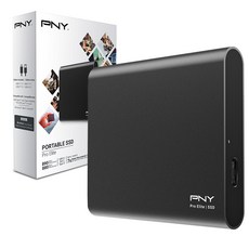 PNY CS2060 Pro Elite Portable SSD PSD0CS2060-1TB-RB, 1TB, 블랙