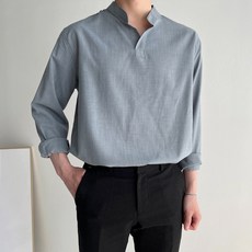 남자시어서커셔츠