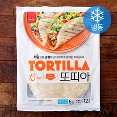 삼립 또띠아 6호 (냉동), 21g, 1개, 12개입 21g, 1개, 12개입