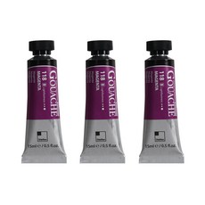 ShinHan 火山口專家水粉畫 3p 洋紅色 B, 15毫升, 1 種顏色