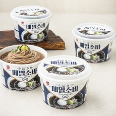 한일식품 본고장 정통 메밀소바, 235.7g, 4개