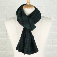 체크목도리