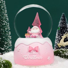 Quardi Christmas Music Box Snowball 自動降雪 Sitting Santa, 混色