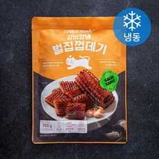 쿠캣 갈비양념 벌집 껍데기 (냉동), 350g, 1개