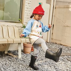 키키모라 여아용 기본 기모 레깅스